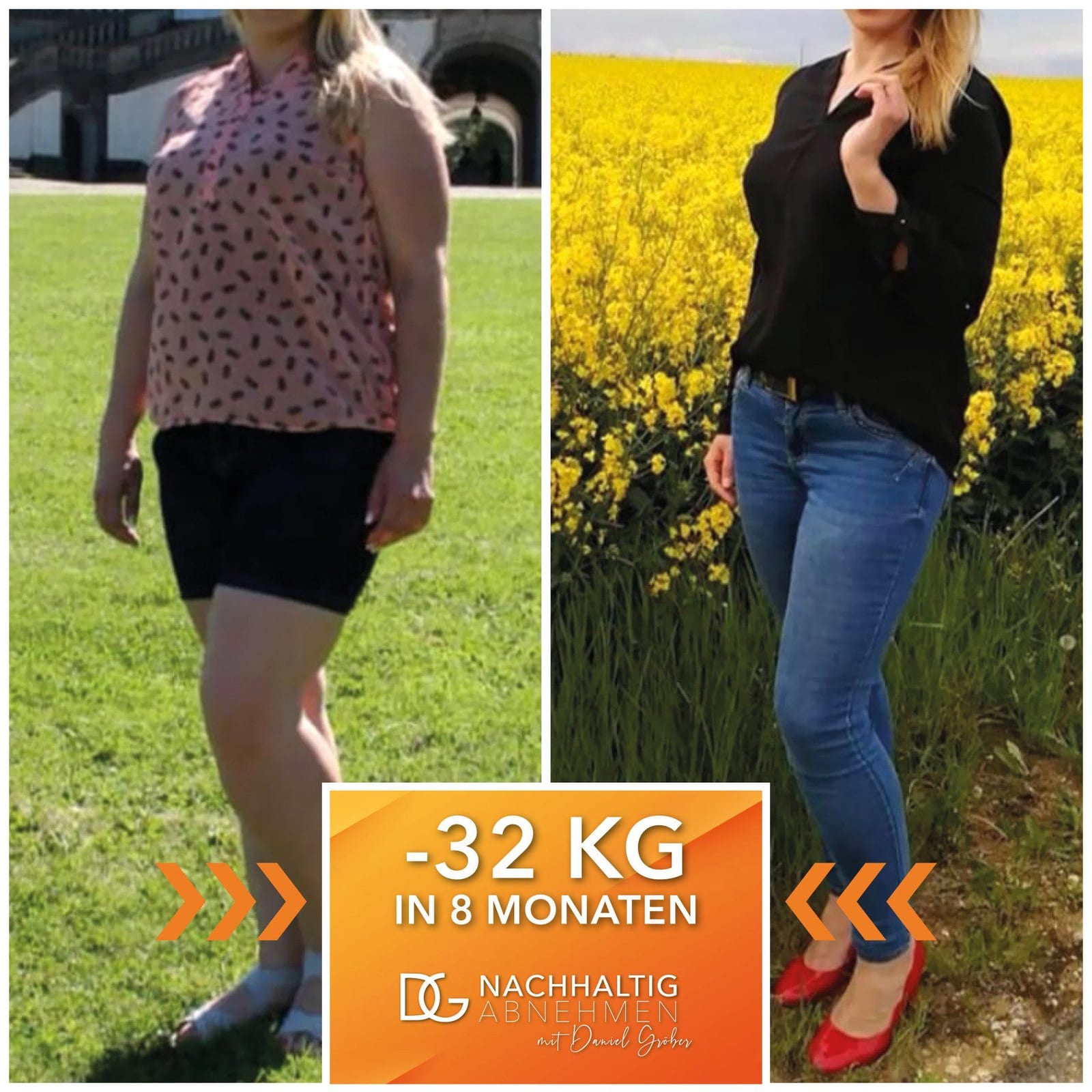 Julia B.: 32 kg in 8 Monaten