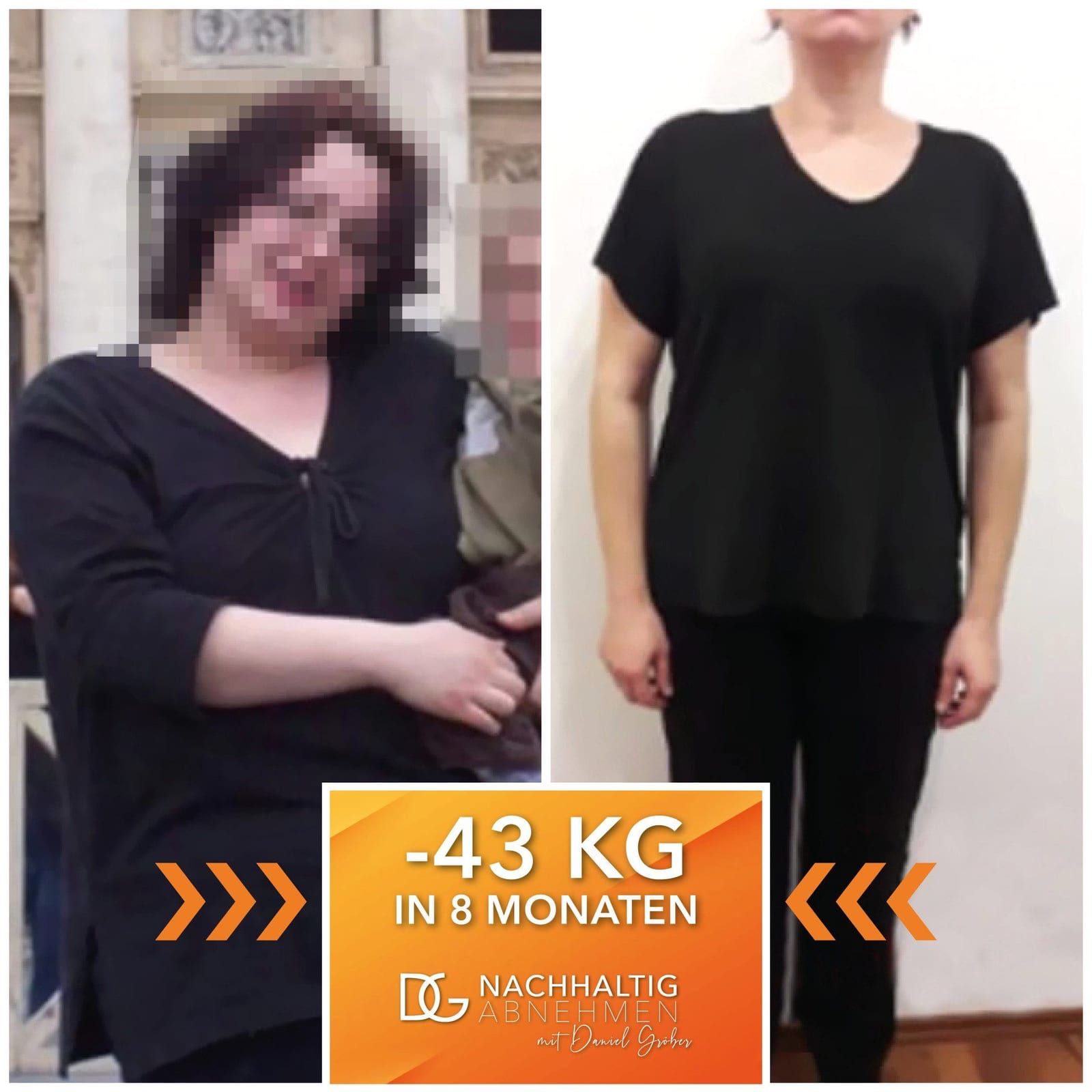 Nina H.: 43 kg in 8 Monaten