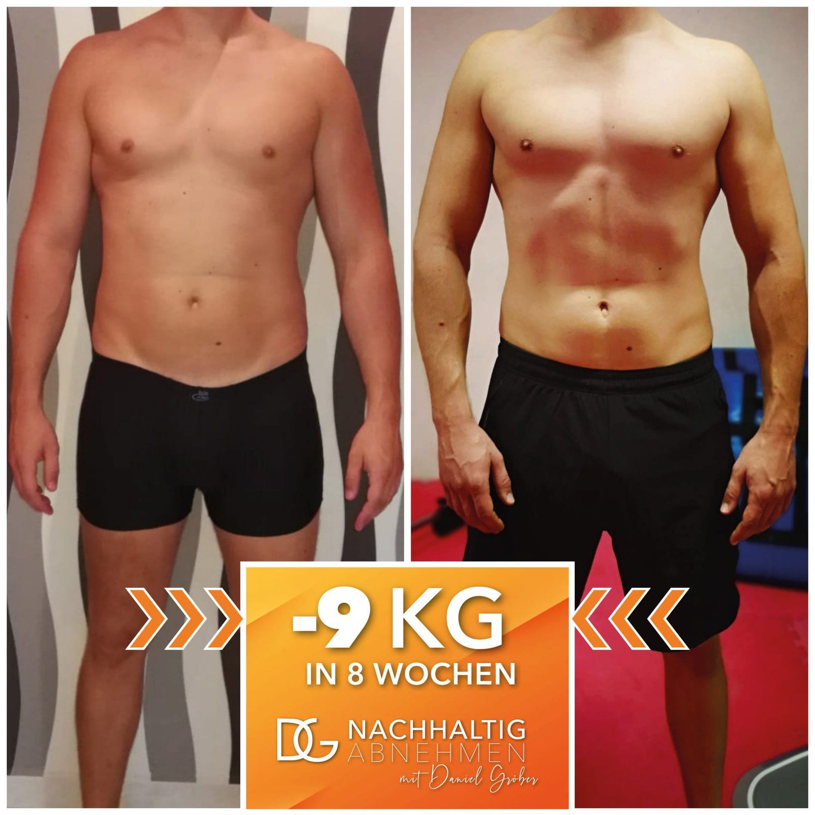John M.: 9 kg in 8 Wochen